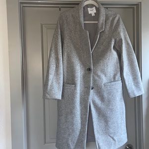 Gray coat